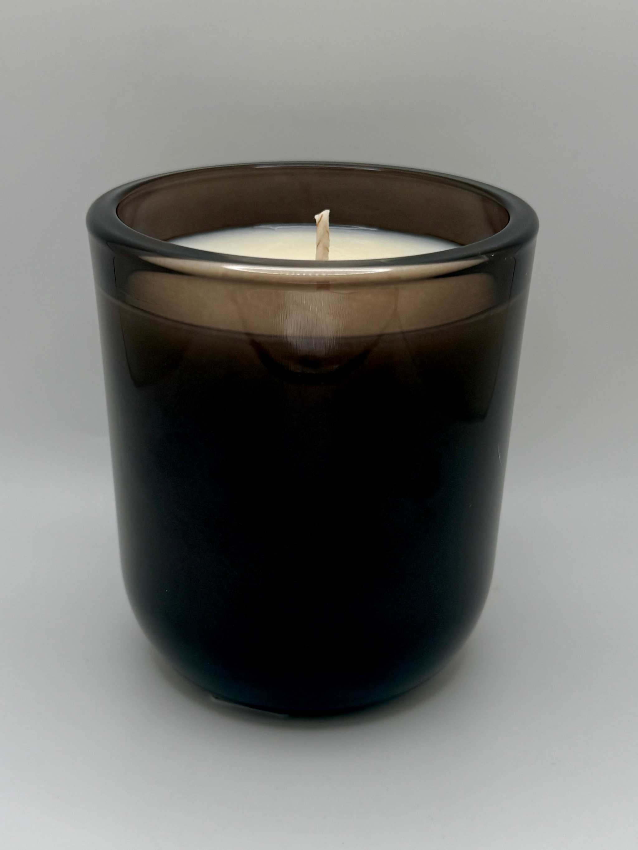 10 oz smoke glass Sonoma Tumbler Soy Candle with cotton wick and clean-burning soy wax