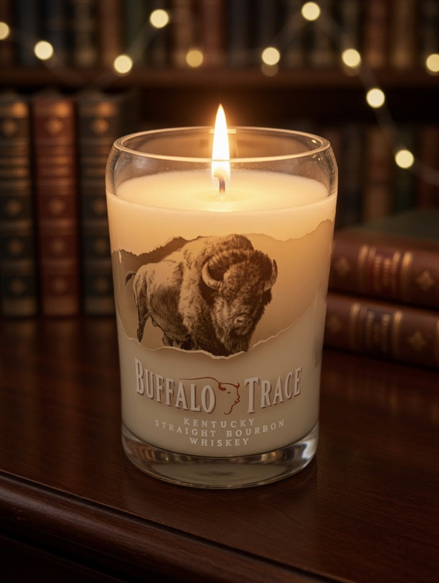 Upcycled Bottle Wick + Pour Candle – Choose Your Fragrance