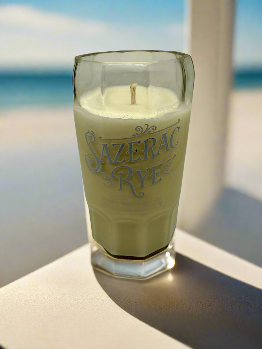 Alcohol Bottle Candle - High Tide