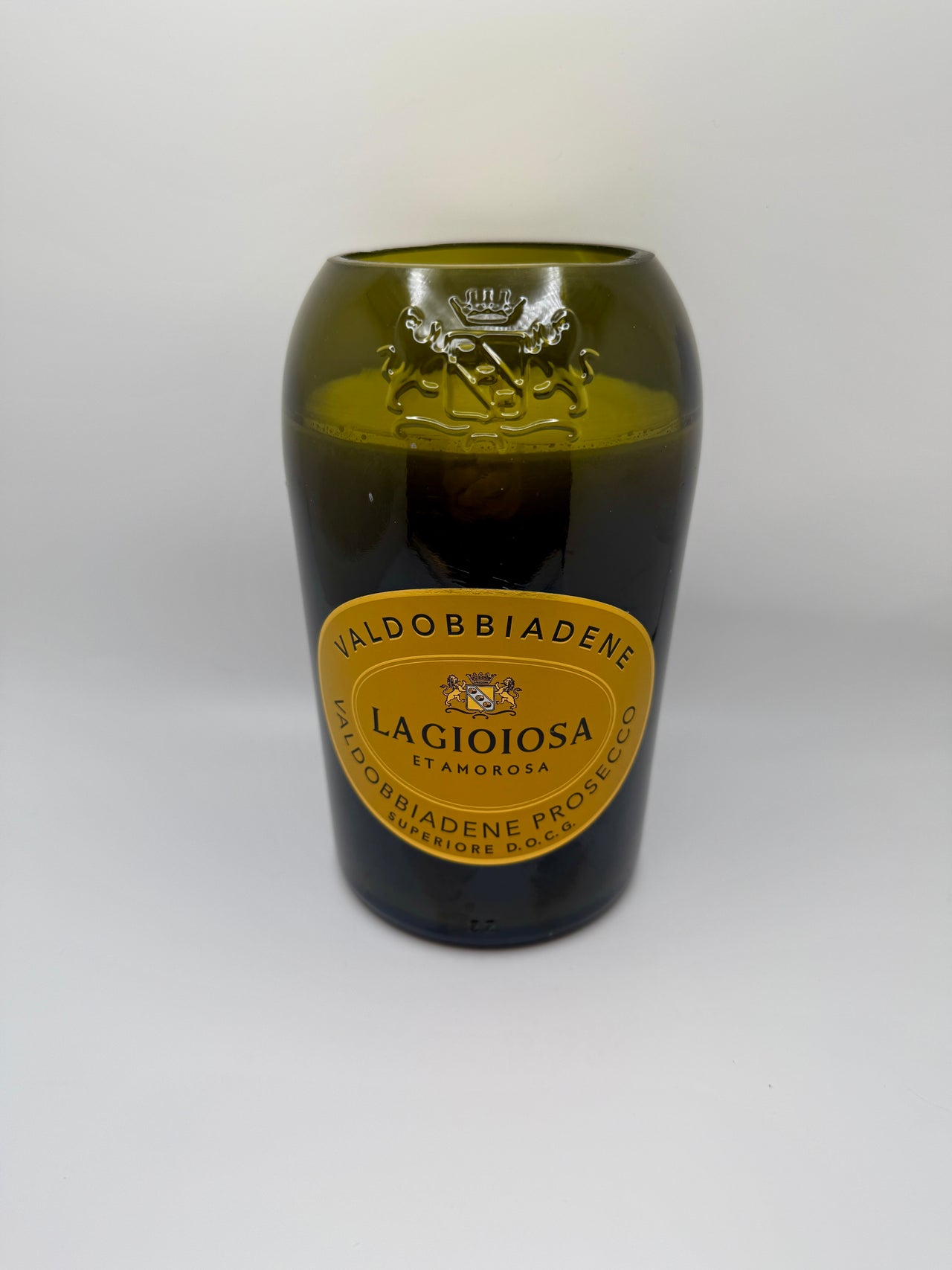 Wine Bottle Candle - Pineapple Sage