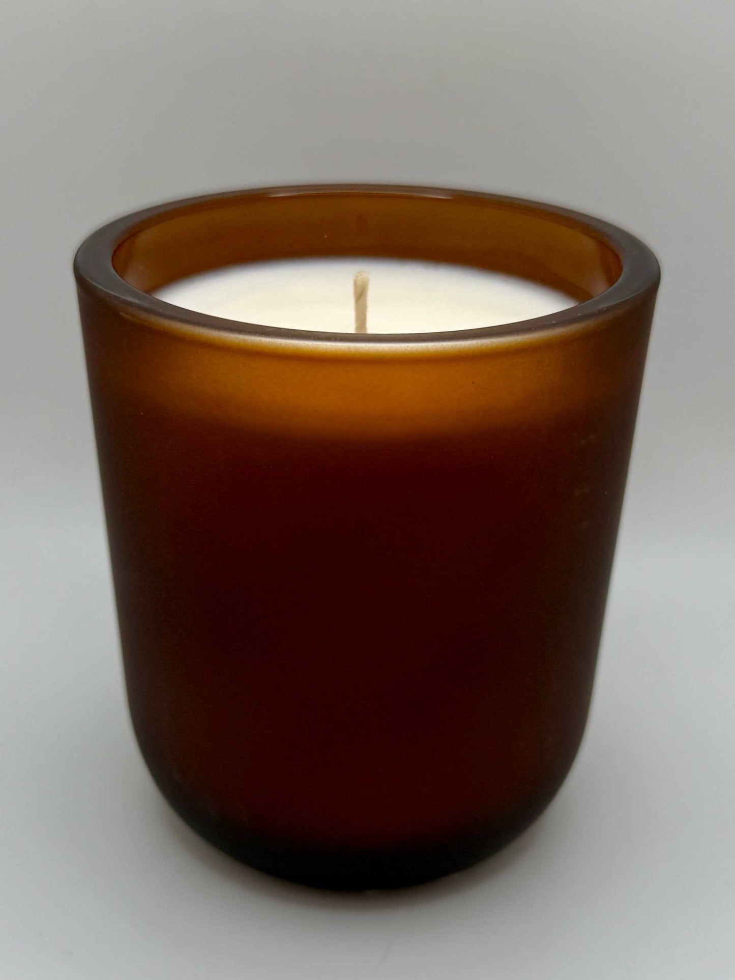 10 oz amber glass Sonoma Tumbler Soy Candle with cotton wick and clean-burning soy wax