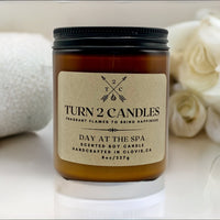 Thumbnail for Soy Wax Candle - Day at the Spa - Premium Candle from Turn2Candles - Just $12! Shop now at Turn2Candles