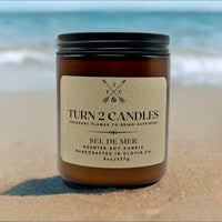Thumbnail for Soy Wax Candle - Sel De Mer - Premium Candle from Turn2Candles - Just $12! Shop now at Turn2Candles