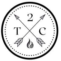 Thumbnail for Turn2Candles Gift Card logo with crossed arrows, flame icon, and initials T, 2, C in a dotted circle design